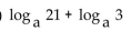 Express as a single logarithm. -  A)    B)    C)    D)   