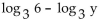 Express as a single logarithm. -  A)    B)    C)    D)   