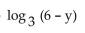 Express as a single logarithm. -  A)    B)    C)    D)   