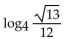Express in terms of logarithms of a single variable or a number. -  A)    B)    C)    D)   