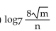 Express in terms of logarithms of a single variable or a number. -  A)    B)    C)    D)   