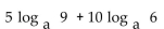 Express as a single logarithm. -  A)    B)    C)    D)   