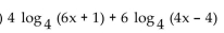 Express as a single logarithm. -  A)    B)    C)    D)   