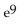 Solve for x. -  A)  9 ln e B)    C)  9 D)  1
