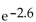 Using a calculator, find to the nearest ten-thousandth. -  A)  0.0743 B)  0.0821 C)  13.4637 D)  -7.0675