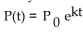 Solve. -How long will it take for the population of a certain country to double if its annual growth rate is 1.1%? Round to the nearest year. Use the exponential growth model   A)  1 yr B)  27 yr C)  63 yr D)  182 yr