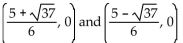 <strong>Find the x-intercepts. f(x) =   - 5x - 1</strong> A)   B)   C)   D)   <div style=padding-top: 35px> 