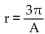 Solve the formula for the indicated letter. Assume that all variables represent nonnegative numbers. -  A)    B)    C)    D)   