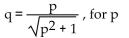 Solve the formula for the indicated letter. Assume that all variables represent nonnegative numbers. -  A)    B)    C)    D)   