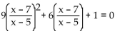 Solve. -  A)    B)    C)    D)  4