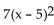 Without graphing, find the maximum value or minimum value. -f(x)  =   - 9 A)  9 B)  5 C)  -9 D)  7