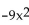 Determine whether there is a maximum or minimum value for the given function, and find that value. -f(x)  =   - 90x - 235 A)  minimum: 0 B)  maximum: 10 C)  minimum: 10 D)  maximum: -10