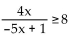 Solve. Provide answers in interval notation. -  A)    B)    C)    D)   