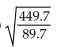 Use a calculator to approximate to three decimal places. -  A)  1902.190 B)  5.013 C)  0.239 D)  2.239