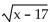 Find the domain of f. -f(x)  =   A)    B)    C)  All real numbers D)   