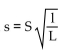 Answer the question. -Police use a formula   , where S is the test-car speed and L is the test-skid length, to find the actual speed s in an accident which left a skid mark of l. Find the speed (nearest whole mph)  when S = 54 mph, L = 150 ft, L = 100 ft. A)  66 mph B)  44 mph C)  81 mph D)  104 mph