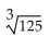 Simplify. -  A)  50 B)  15 C)  25 D)  5