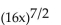 Rewrite without rational exponents, and simplify, if possible. -  A)    B)    C)    D)   