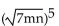 Rewrite with rational exponents. -  A)    B)    C)    D)   