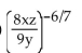 Rewrite with positive exponents, and simplify, if possible. -  A)    B)    C)    D)   