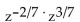 Use the laws of exponents to simplify. Write the answer with positive exponents. -  A)    B)    C)    D)   