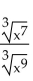 Use rational exponents to simplify. Write the answer in radical notation if appropriate. -  A)    B)    C)    D)   