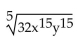Use rational exponents to simplify. Write the answer in radical notation if appropriate. -  A)    B)    C)    D)   