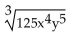 Simplify by factoring. Assume no radicands were formed by raising negative numbers to even powers. -  A)    B)    C)    D)   