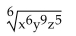 Simplify by factoring. Assume no radicands were formed by raising negative numbers to even powers. -  A)    B)    C)    D)   