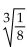 Simplify. -  A)    B)  2 C)    D)   