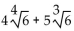 Add or subtract. Then simplify by collecting like radical terms, if possible. Assume that no radicands were formed by raising negative numbers to even powers. -  A)    B)    C)    D)   