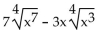Add or subtract. Then simplify by collecting like radical terms, if possible. Assume that no radicands were formed by raising negative numbers to even powers. -  A)    B)  cannot simplify C)    D)   