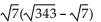 Multiply. Assume that no radicands were formed by raising negative numbers to even powers. -  A)    B)    C)  56 D)  42
