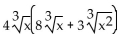 Multiply. Assume that no radicands were formed by raising negative numbers to even powers. -  A)    B)    C)    D)   