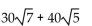 Multiply. Assume that no radicands were formed by raising negative numbers to even powers. -(   A)    B)    C)    D)   