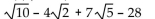 Multiply. Assume that no radicands were formed by raising negative numbers to even powers. -  A)    B)    C)    D)   