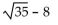 Multiply. Assume that no radicands were formed by raising negative numbers to even powers. -  A)    B)    C)    D)   