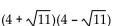 Multiply. Assume that no radicands were formed by raising negative numbers to even powers. -  A)    B)  5 C)  -7 D)  27
