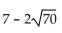 Multiply. Assume that no radicands were formed by raising negative numbers to even powers. -  A)  17 B)    C)  -3 D)   