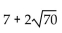 Multiply. Assume that no radicands were formed by raising negative numbers to even powers. -  A)  17 B)    C)  -3 D)   