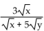 Rationalize the denominator. Assume that no radicands were formed by raising negative numbers to even powers. -  A)    B)    C)    D)   
