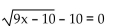 Solve. -  A)    B)  No solution C)    D)  100