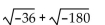 Express in terms of i. -  A)    B)    C)    D)   