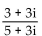 Divide and simplify to the form a + bi. -  A)    B)    C)    D)   