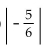 Find the absolute value. -  A)  0 B)    C)    D)   