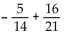 Add. Do not use a number line except as a check. -  A)    B)    C)    D)   