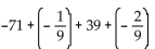 Add. Do not use a number line except as a check. -  A)    B)    C)    D)   