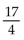 Evaluate -(-x)  for the given value of x. -x =   A)    B)    C)    D)   