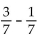 Subtract. -  A)    B)    C)    D)   