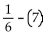 Subtract. -  A)    B)    C)    D)   